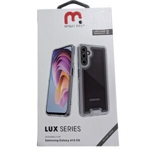 G5. Mybat Pro Lux Series Case Samsung Galaxy A14 5G Clear